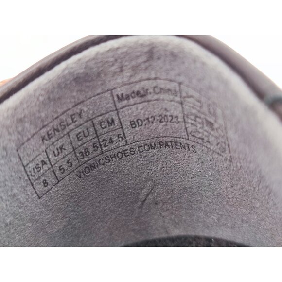 Vionic Women's Kensley Black Leather Loafers Size 8 US - Picture 8 of 8